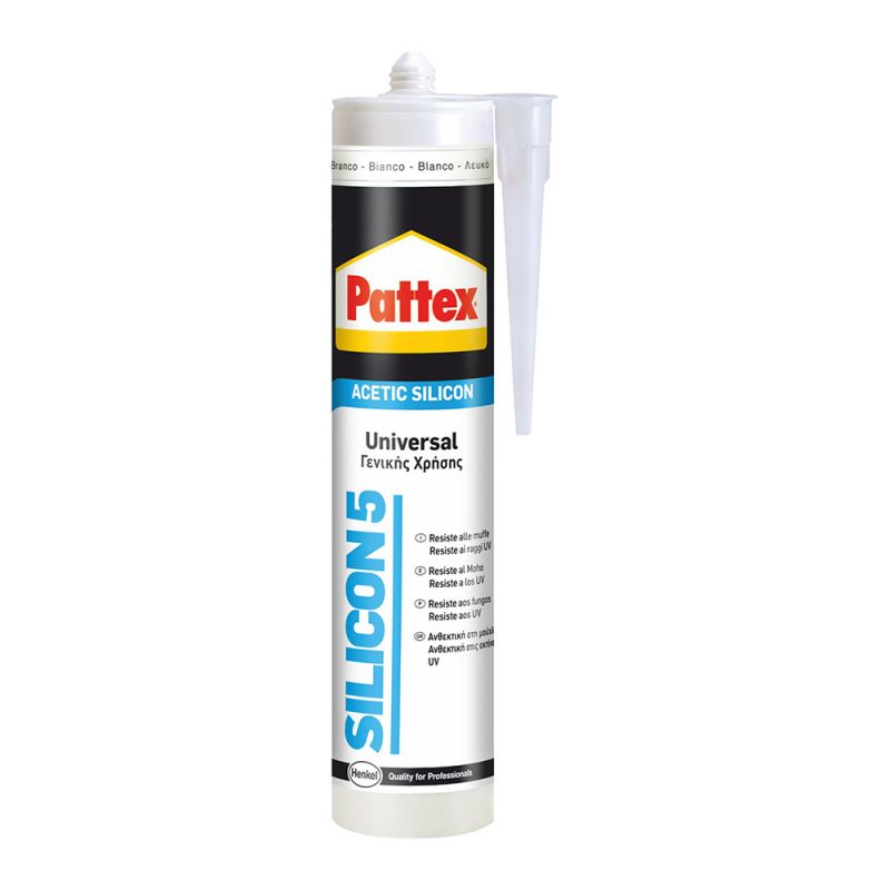 Σιλικόνη Γενικής Χρήσης SIL5 Λευκή 280ml PATTEX
