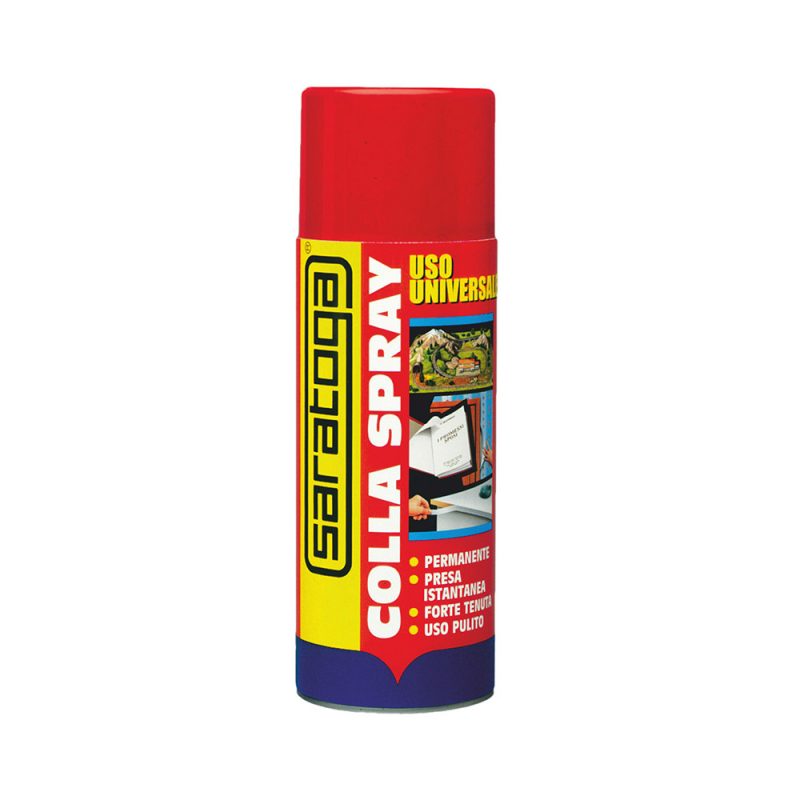Σπρέι βενζινόκολλα γενικής χρήσης 400ml  Saratoga