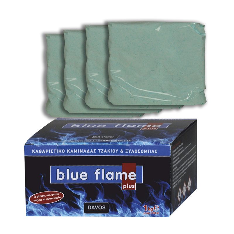 Καθαριστικό καμινάδας Blue Flame 4X250gr DAVOS